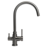 Alma Fleta Brushed Gunmetal 3 Way Filter Water Tap