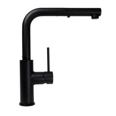 Alma Nisa Square Pull Out Mixer Matte Black