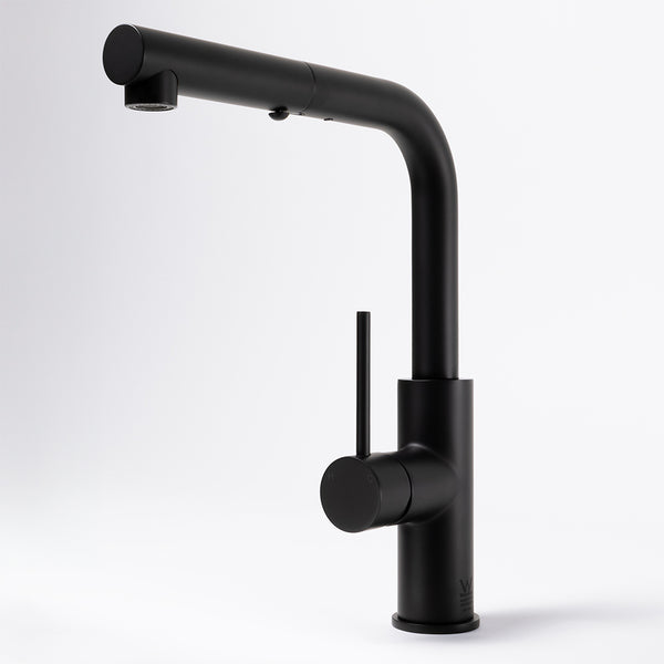 Alma Nisa Square Pull Out Mixer Matte Black