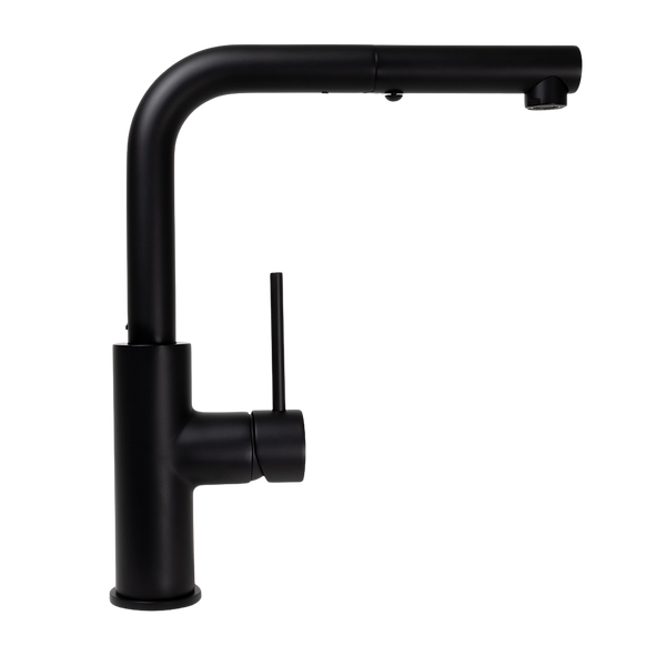 Alma Nisa Square Pull Out Mixer Matte Black