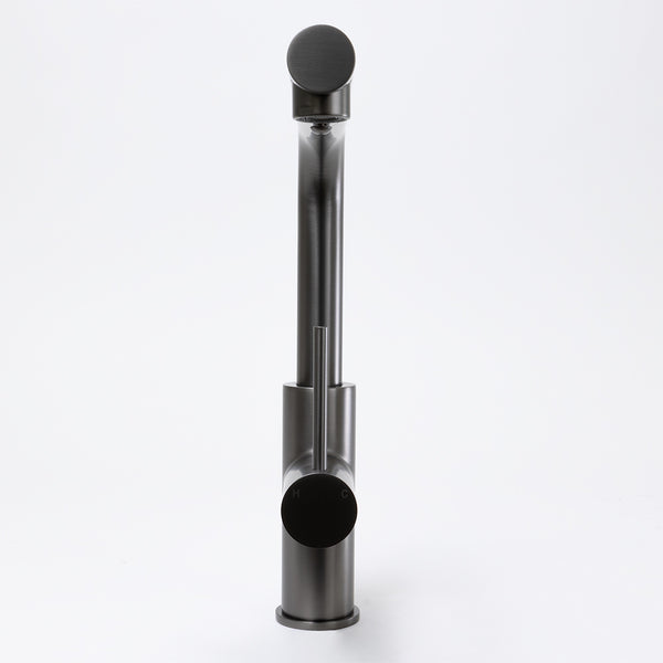 Alma Nisa Square Pull Out Mixer Brushed Gunmetal