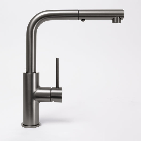 Alma Nisa Square Pull Out Mixer Brushed Gunmetal