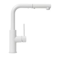 Alma Nisa Square Pull Out Mixer White