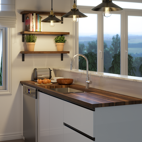 Alma Mira Brushed Nickel Pull Out MKII Mixer