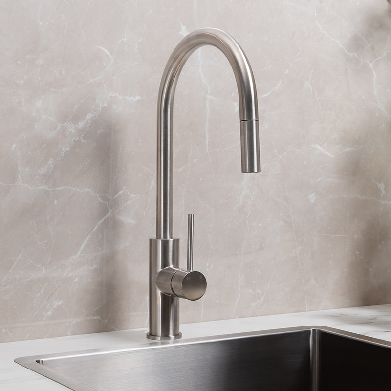 Mira 316 Stainless Steel Pull Out Mixer Buildmat