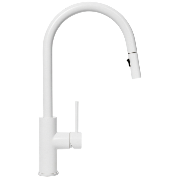 Alma Mira White Pull Out Mixer