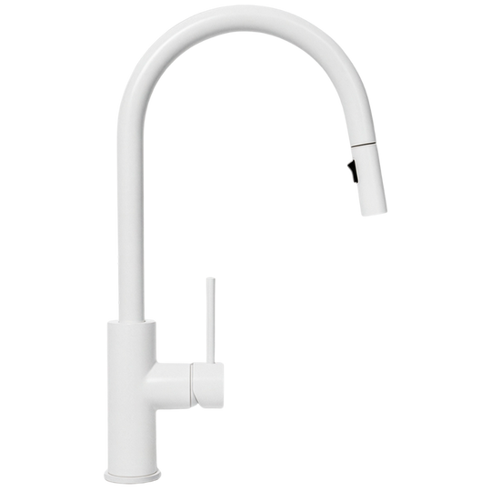 Mira White Pull Out Laundry Tap Mixer