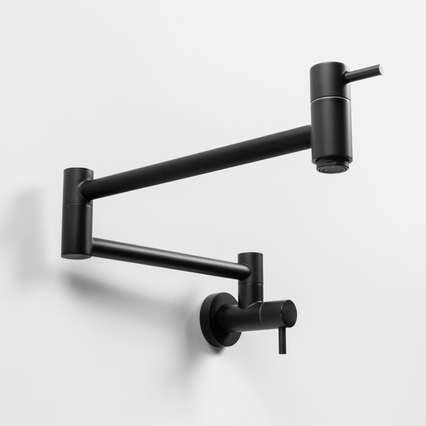 Alma Winslow Wall Pot Filler Matte Black