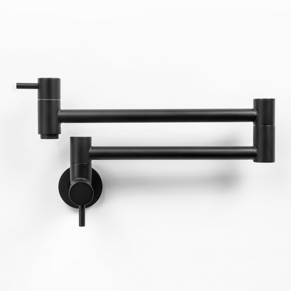 Alma Winslow Wall Pot Filler Matte Black