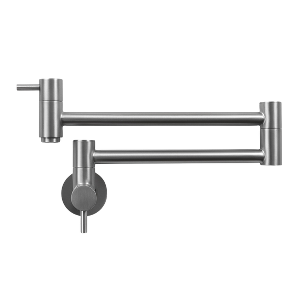 Alma Winslow Wall Pot Filler Brushed Nickel