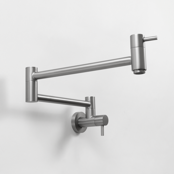 Alma Winslow Wall Pot Filler Brushed Nickel