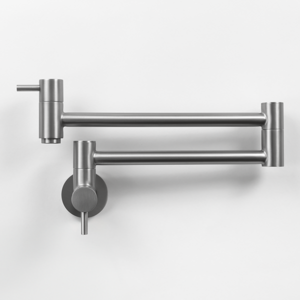 Alma Winslow Wall Pot Filler Brushed Nickel