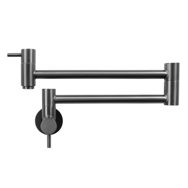 Alma Winslow Wall Pot Filler Brushed Gunmetal