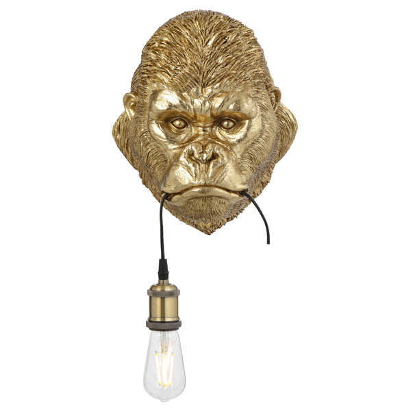 Telbix Kong Wall Light Gold