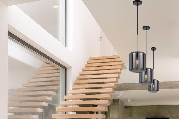 Telbix Korova Small Pendant Smoke