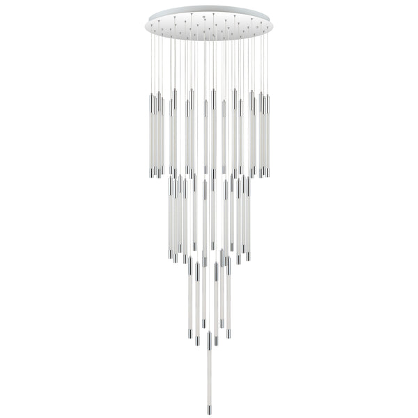 Telbix Kurtz 37 Light Pendant Chrome
