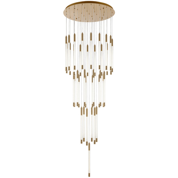 Telbix Kurtz 37 Light Pendant Gold