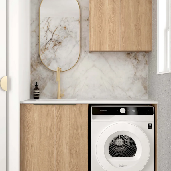 Otti Byron/Bondi Natural Oak Laundry Kit 1305mm (Package Kit A)