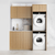 Otti Havana Fluted Woodland Oak Laundry Kit 1715mm (Package Kit C)