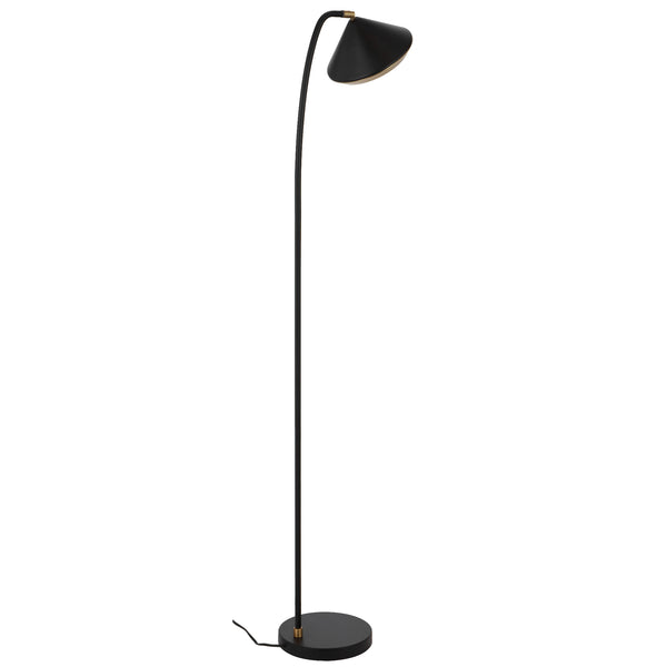 Telbix Larson Floor Lamp Black