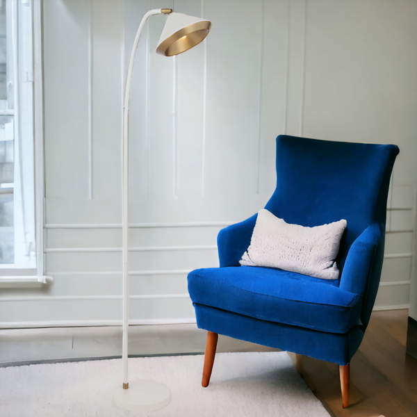 Telbix Larson Floor Lamp White