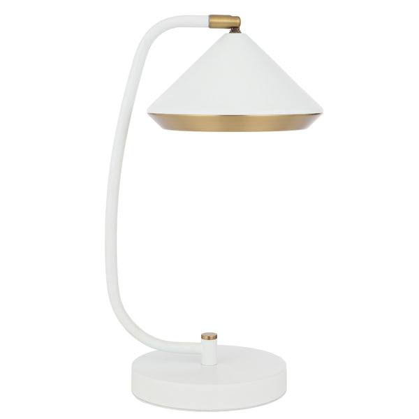 Telbix Larson Table Lamp White