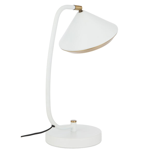Telbix Larson Table Lamp White