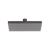 Phoenix Lexi Shower Rose 200mm Square Brushed Carbon