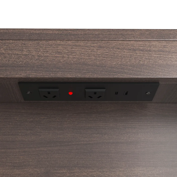 Otti LED Noosa 900mm Sable Walnut Shaving Cabinet Premium Edition