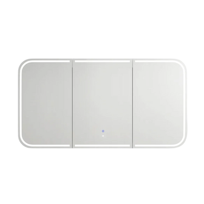 Otti LED Newport 1500mm Shaving Cabinet Premium Edition Black Oak