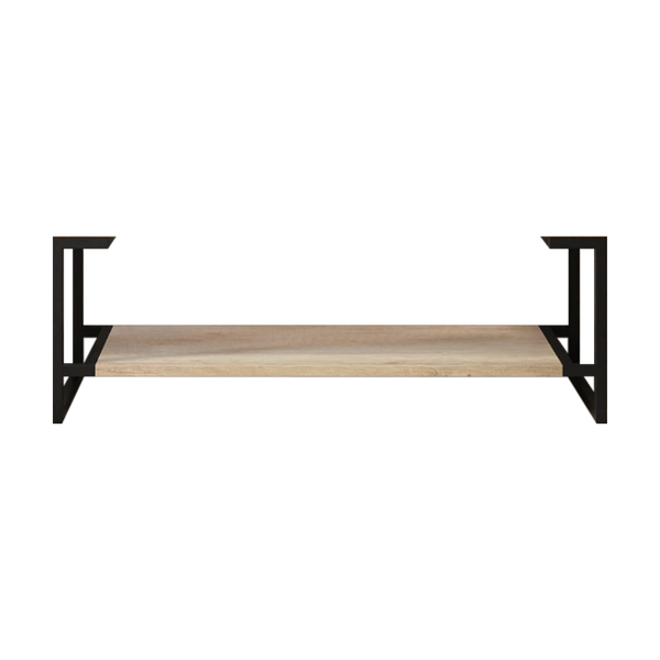 Otti Byron Leg with Shelf 1200x450 (Leg Only) Natural Oak