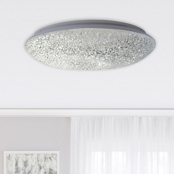 Telbix Legero 50 60W Led Oyster Smart Clear