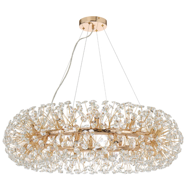 Telbix Lerida 24 Light Pendant Gold