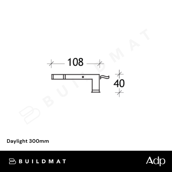 ADP Daylight 300mm Chrome