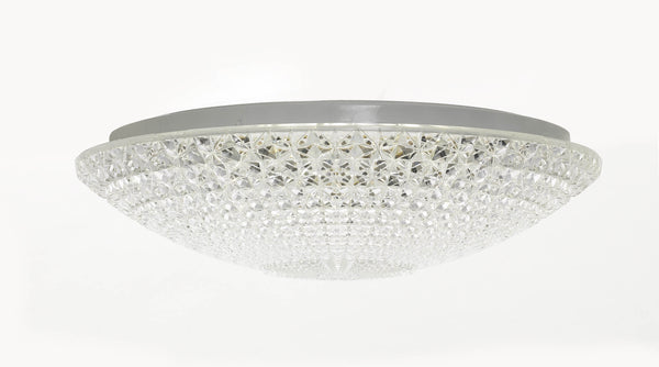 Telbix Lilac 40 32W Led Oyster 3CCT White Clear