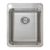 Abey Laundry Sink With Dual Bypass 27L Stainless Steel