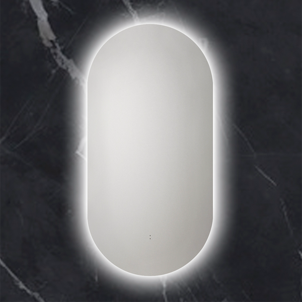 Aulic Sienna Pill LED Mirror Frameless