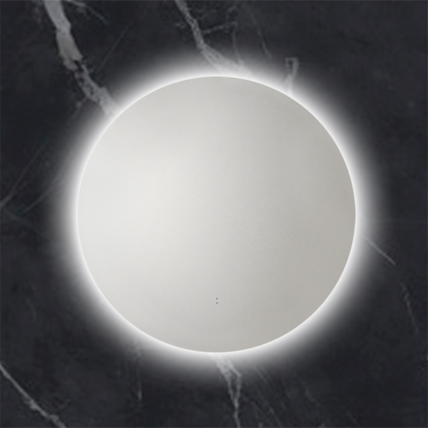 Aulic Sienna Round LED Mirror 900mm Frameless