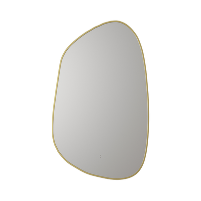Aulic Tarcoola Asymmetric LED Mirror Brushed Gold