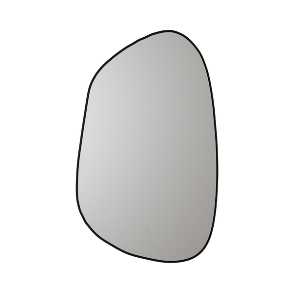 Aulic Tarcoola Asymmetric LED Mirror Matte Black