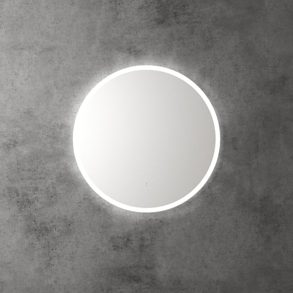 Aulic Windsor Round LED Mirror 700mm Frameless