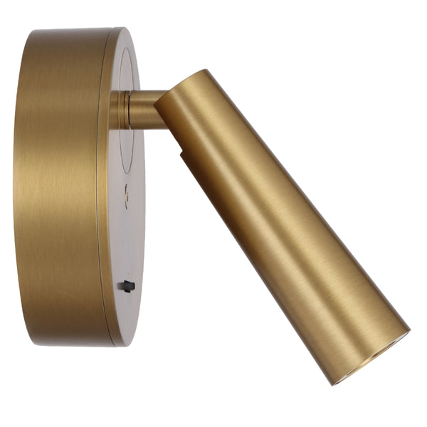 Telbix Lodan Wall Light Brass