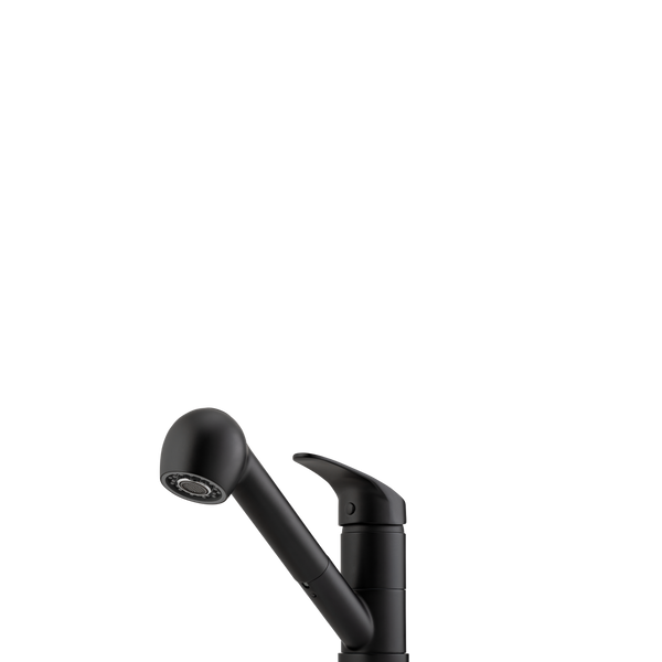 Oliveri London Pull Out Spray Mixer Matte Black