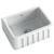 Chambord Louis Single Bowl Fireclay White
