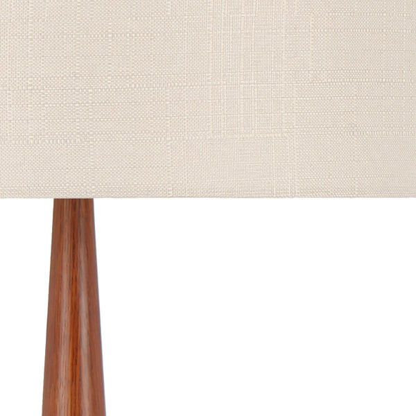 Telbix Lovisa Floor Lamp Walnut