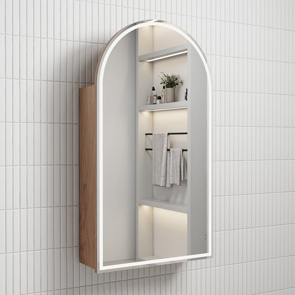 Aulic Canterbury Arch LED Mia Shaving Cabinet