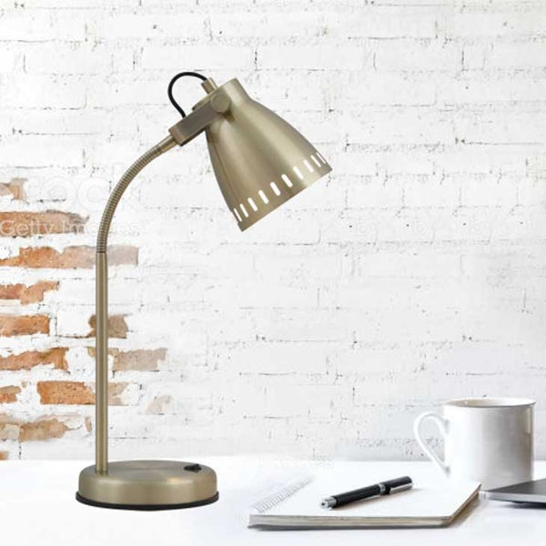 Telbix Nova Table Lamp Antique Brass