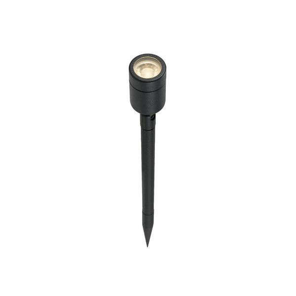 Telbix Luc 3W 8 to 26V Spike Spot Light Black
