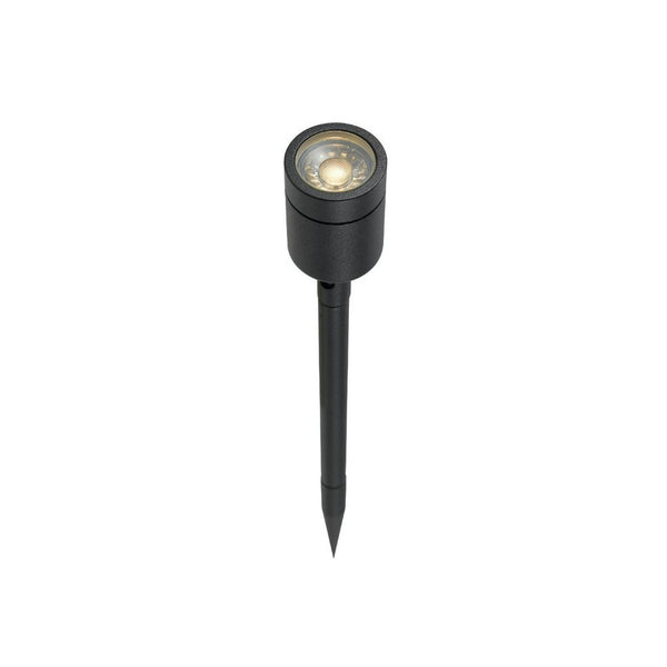 Telbix Luc 5W 8 to 26V Spike Spot Light Black