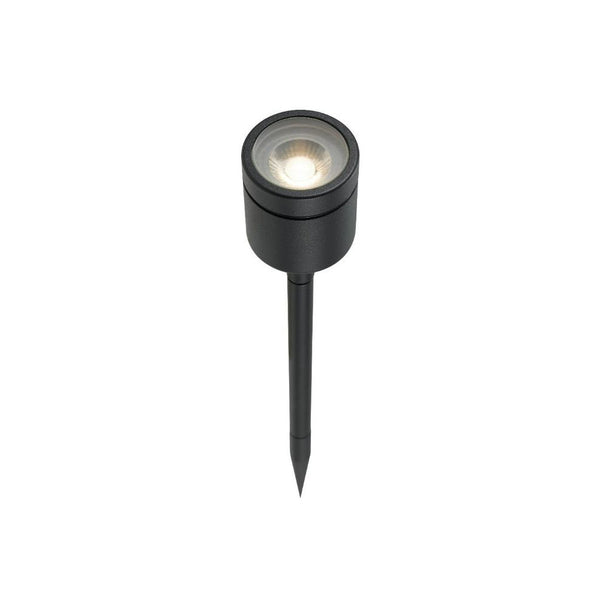 Telbix Luc 8W Spike Spot Light Black